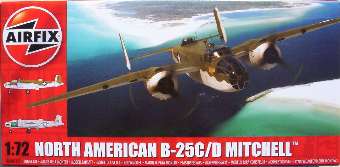 Airfix 72 North American B-25C D Mitchell