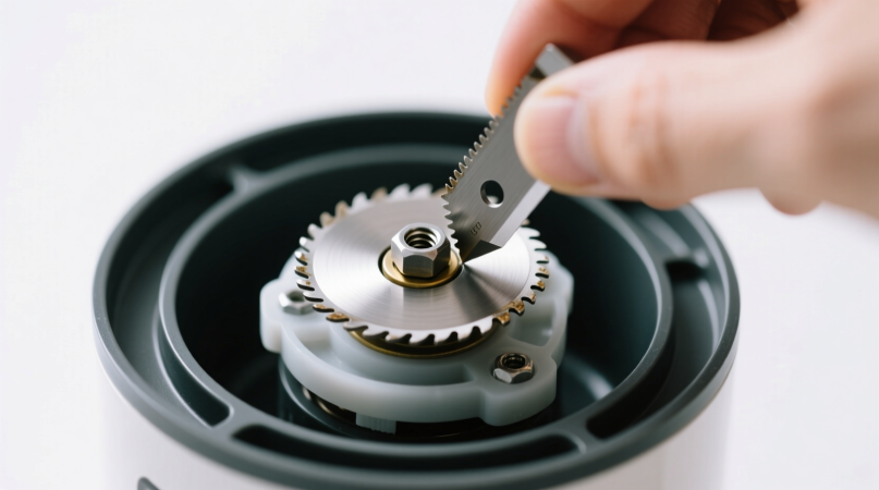 Замена лезвий в мини-измельчителе