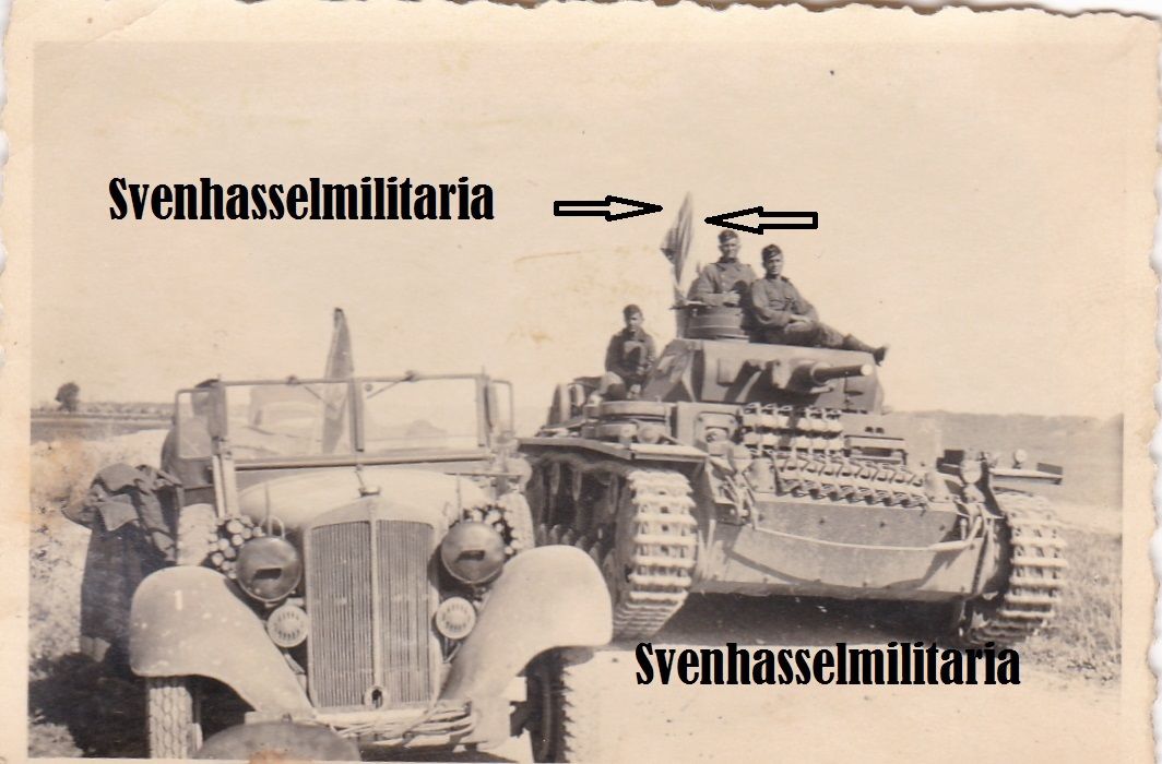 Südfront Griechenland Tank Panzer 3 mit Beute Fa