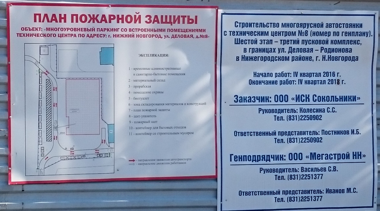 План пожарной защиты строительной площадки образец