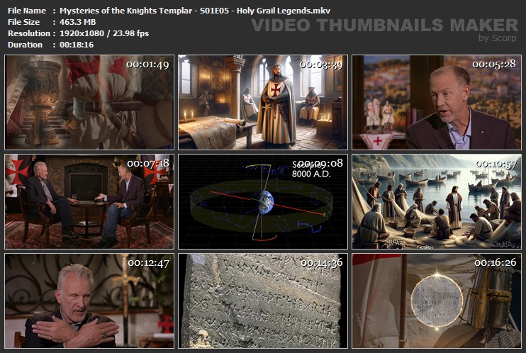 Mysteries of the Knights Templar - S01E05 - Holy Grail Legends.mkv