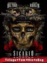 Watch Sicario: Day of the Soldado (2018) HDRip Telugu Full Movie Online Free