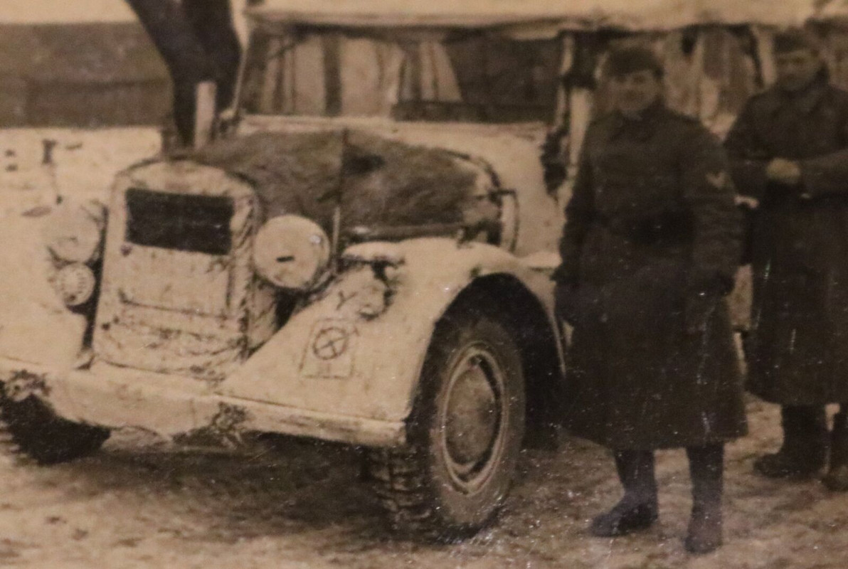 Fotos eines Soldaten - Zerstörung , SdKfz , Soldaten - Russland