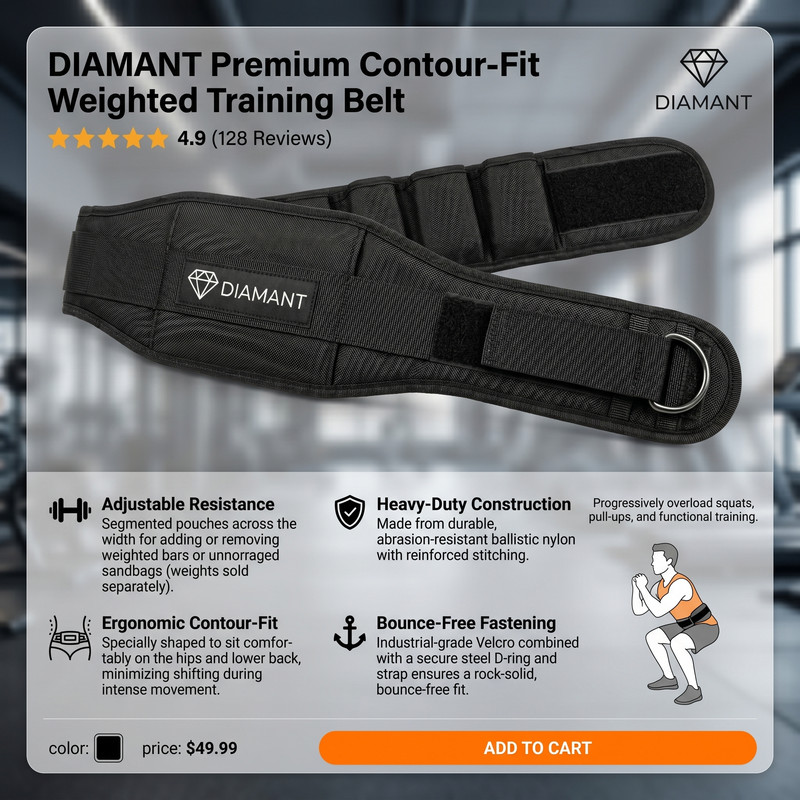 Maintien lombaire ceinture Diamand