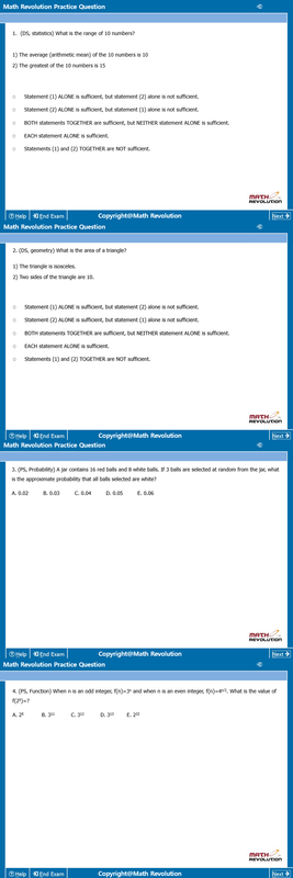 Math Revolution Question