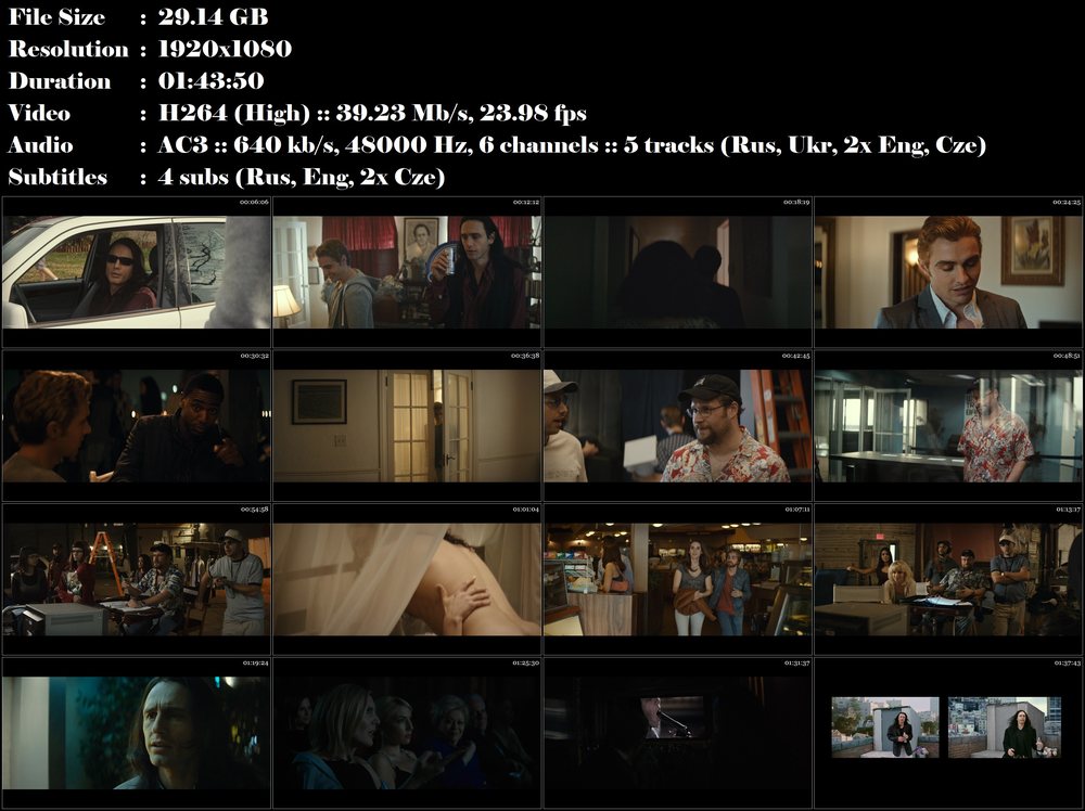 Re: Úžasný propadák / The Disaster Artist (2017)