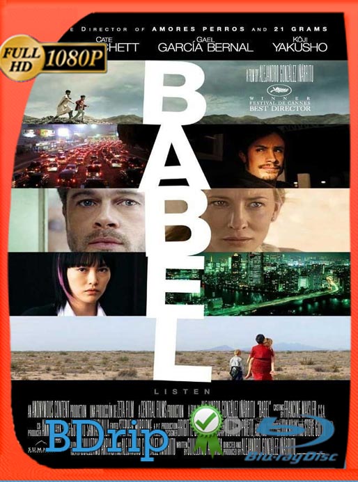 Babel (2006) BDRip HD 1080p Latino [GoogleDrive]