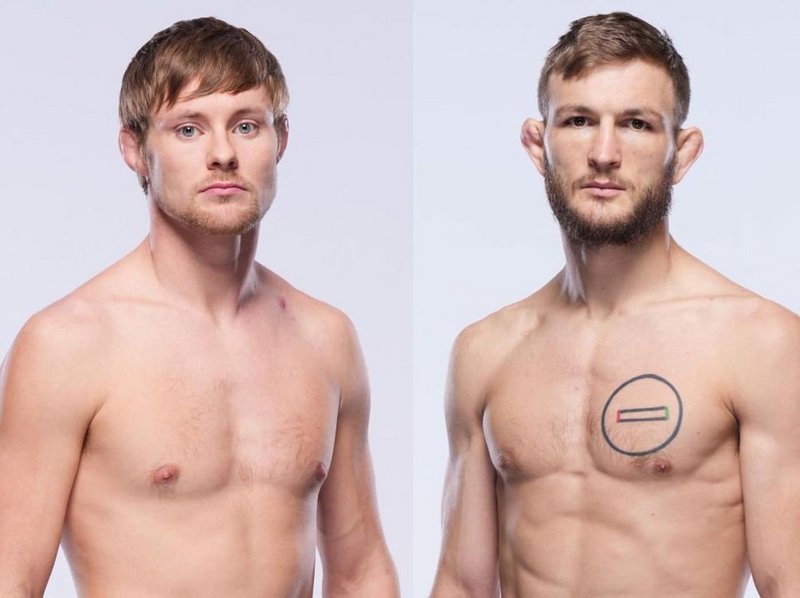 Брайс Мичъл срещу Джонатан Пиърс на UFC 288