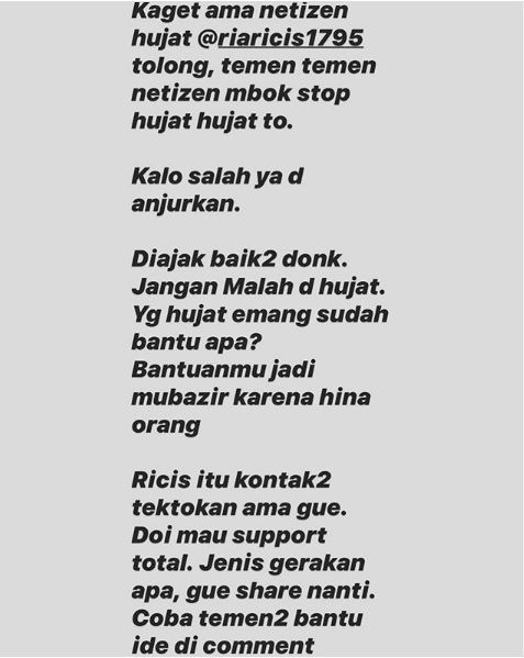 Postingan dr Tirta