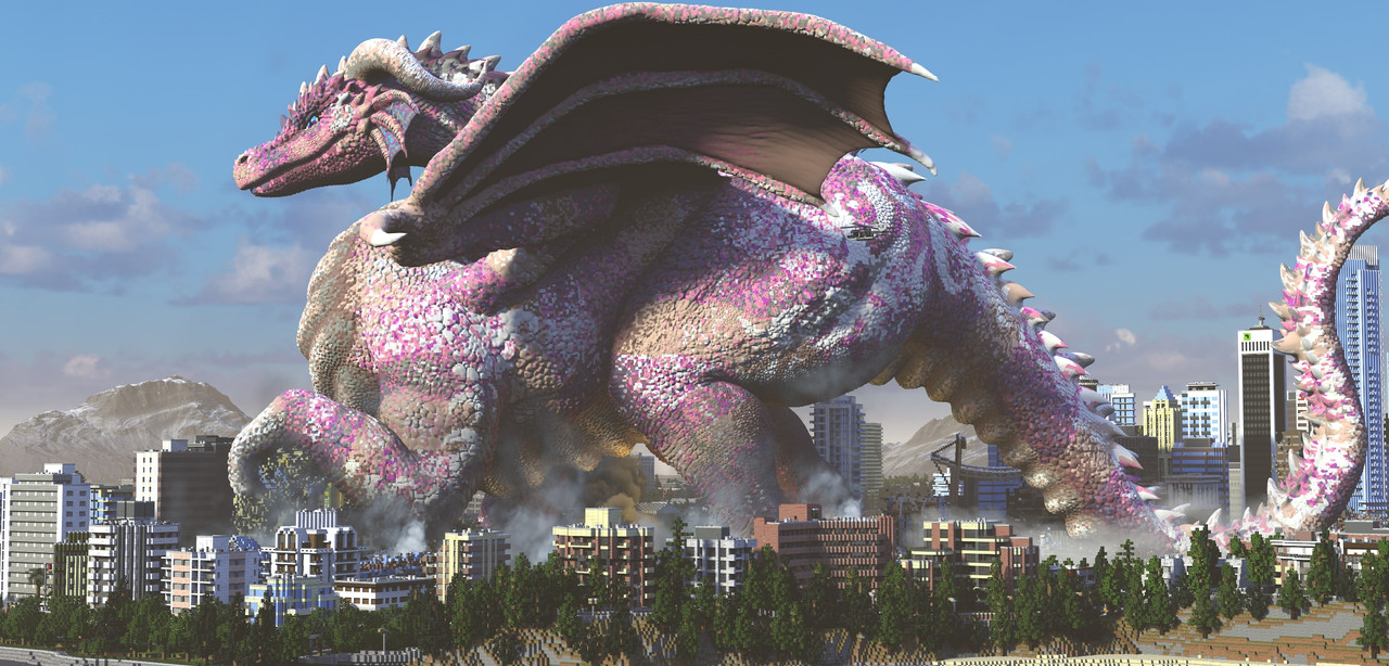 Large collection of my dragon builds renders [Vol. 2]