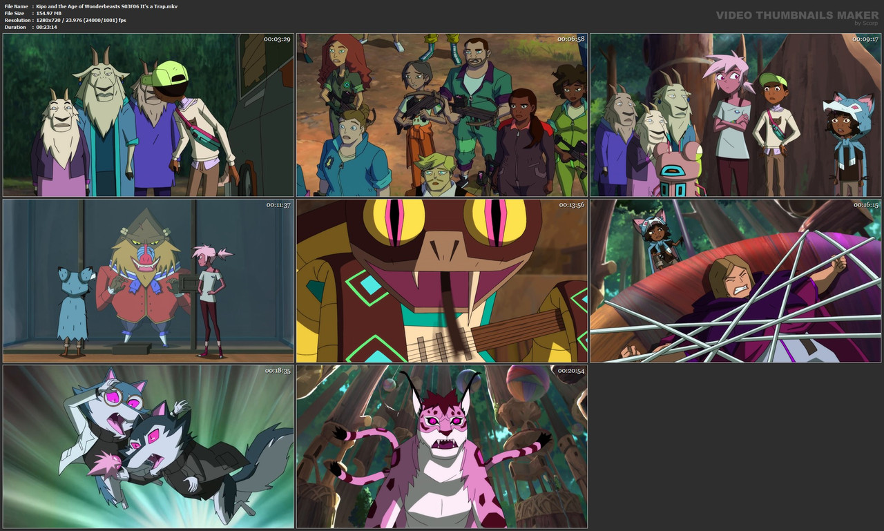Kipo and the Age of Wonderbeasts S03E06 It's a Trap.mkv