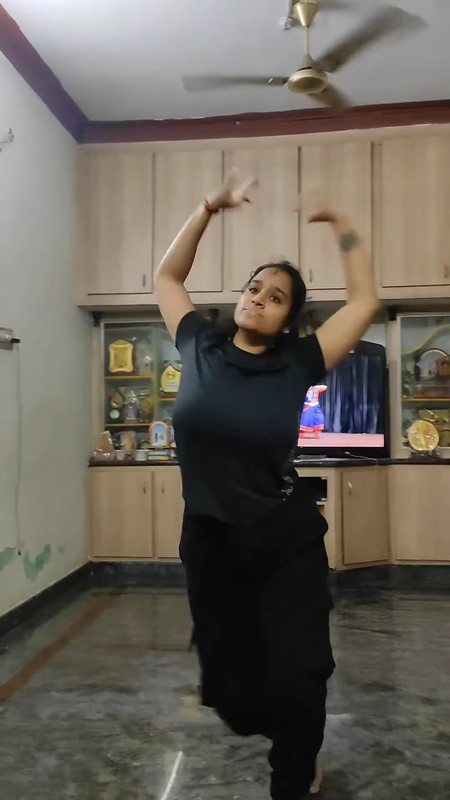 Tamil Cubby Girl Huge Jiggling Boobs in tight black shirt mp4 snapshot 00 24 355 — Postimages