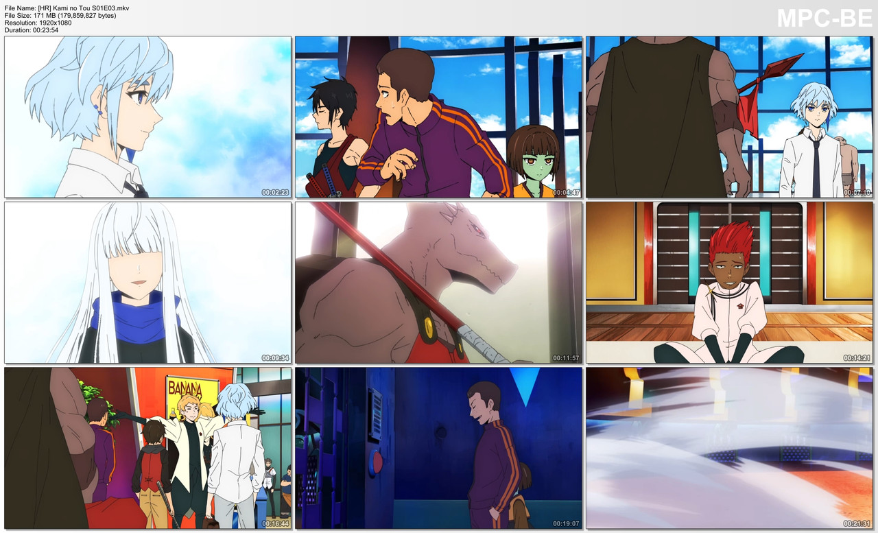 HR Kami no Tou 03 1080p HEVC Multi Subs HR GZ