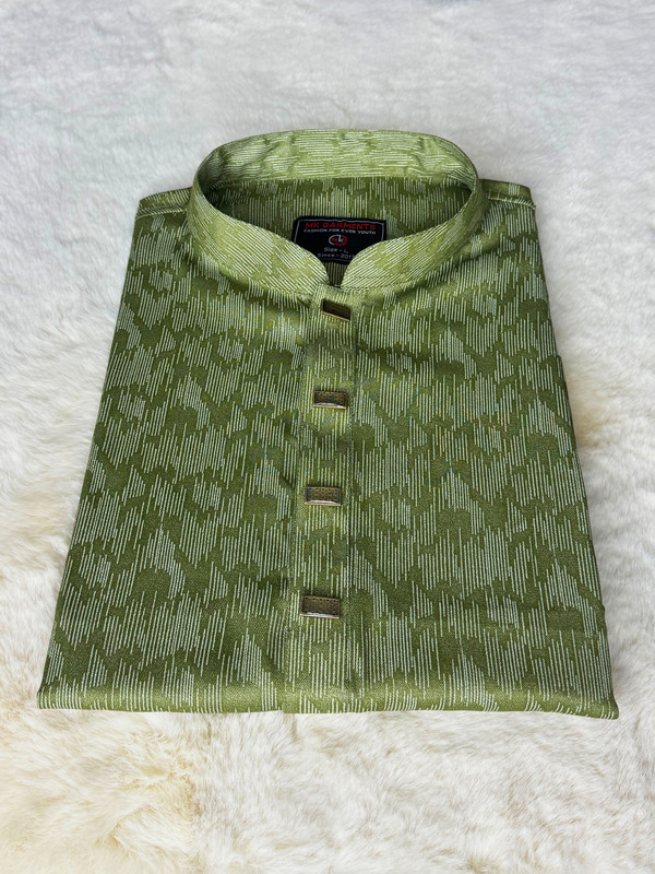 Premium Cotton Print Panjabi