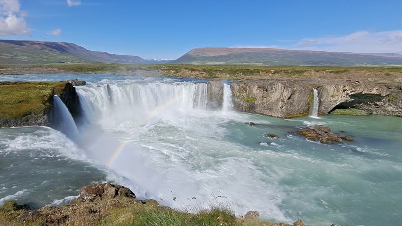 ISLANDIA, 21 DÍAS EN UN 2º VIAJE A LA TIERRA DEL HIELO Y FUEGO - Blogs de Islandia - 9/07/2025 REPETIMOS GODAFOSS ,ALDEYJARFOSS, PERÍMETRO DEL MYVATN Y GRJOTAGJA (2)