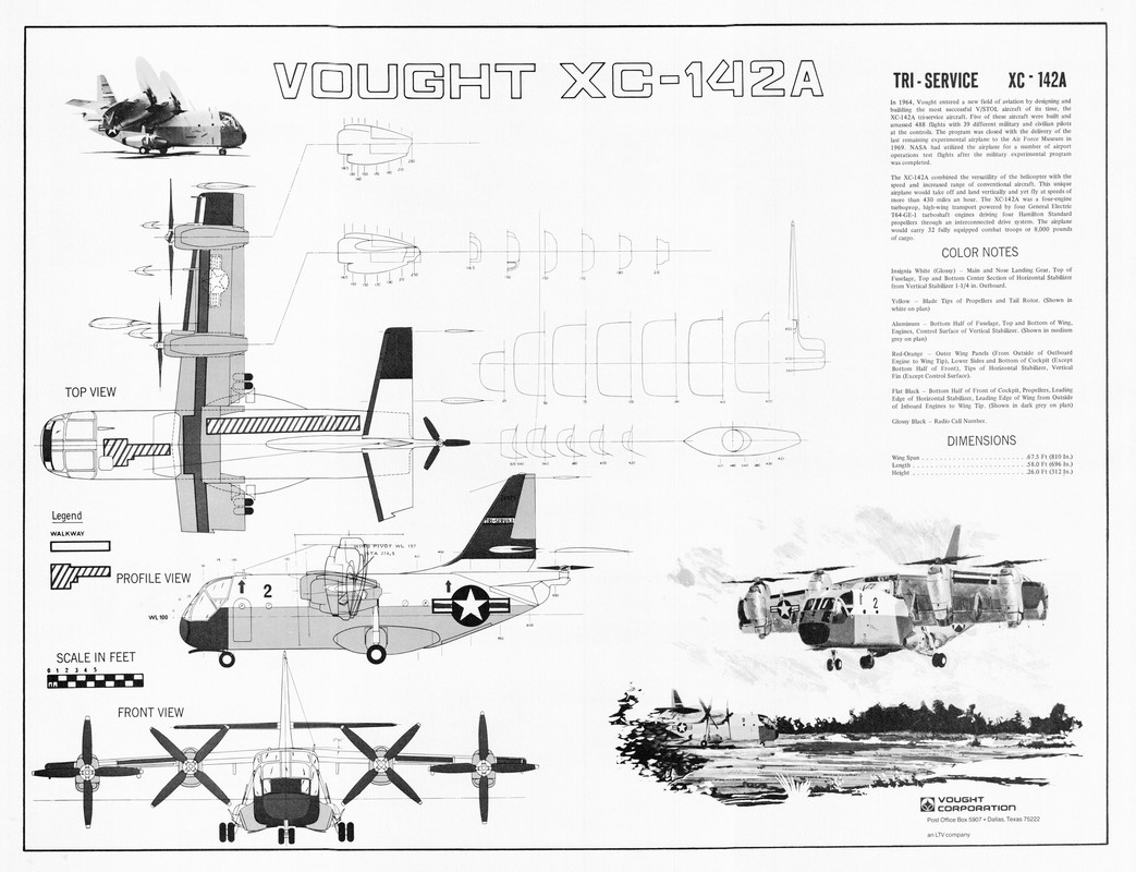Vought XC-142A