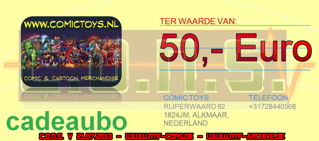 Comictoys-Gutschein