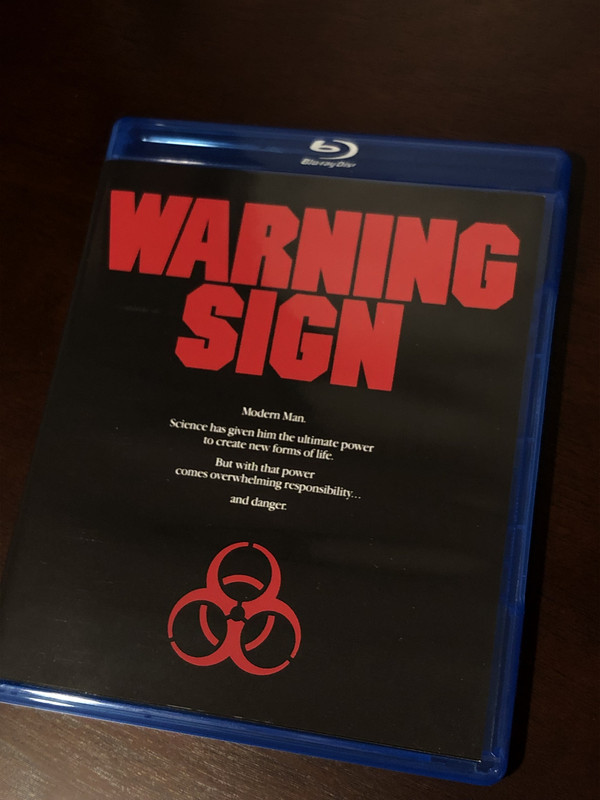 Warning Sign (1985) - Page 2 - Blu-ray Forum