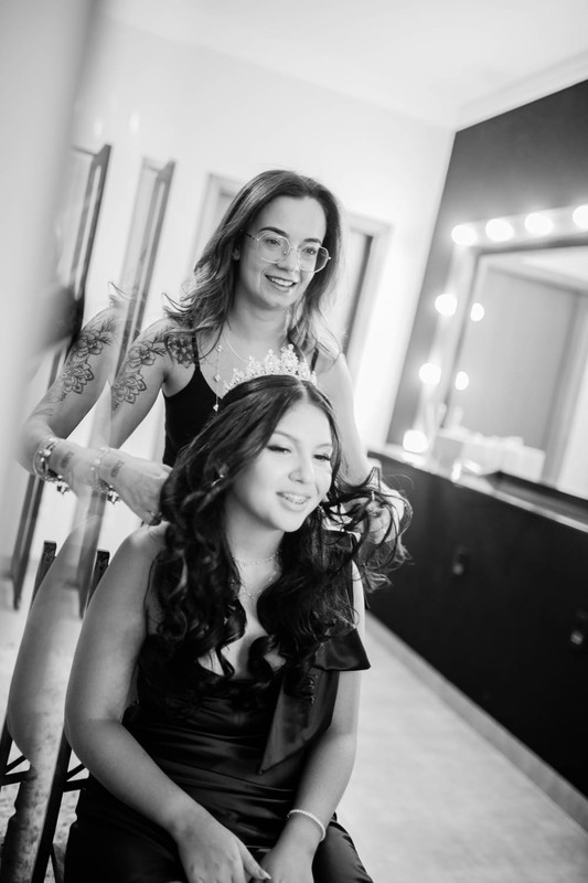 Noiva pronta para o grande dia