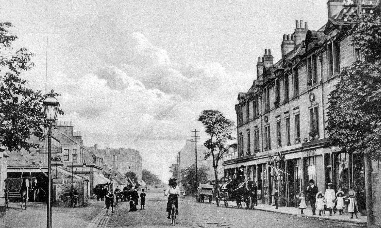 Old-Photograph-St-Johns-Road-Corstorphin