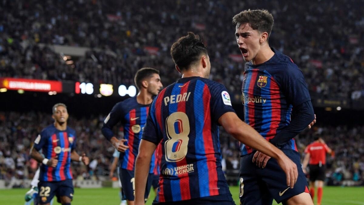 Barcelona vence al Celta de Vigo y regresa al liderato de LaLiga española