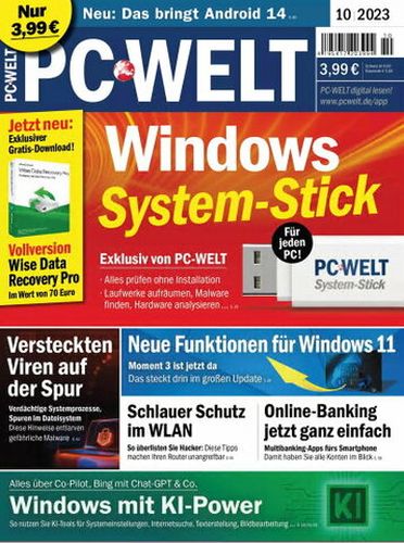 Cover: Pc Welt Magazin Oktober No 10 2023
