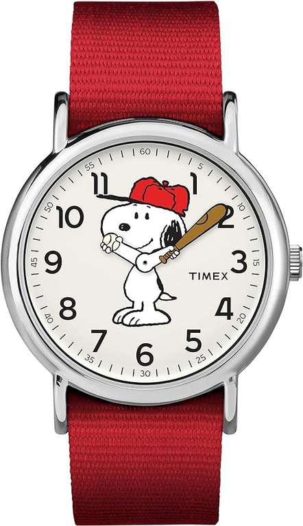 Amazon: Timex Weekender Snoopy 
