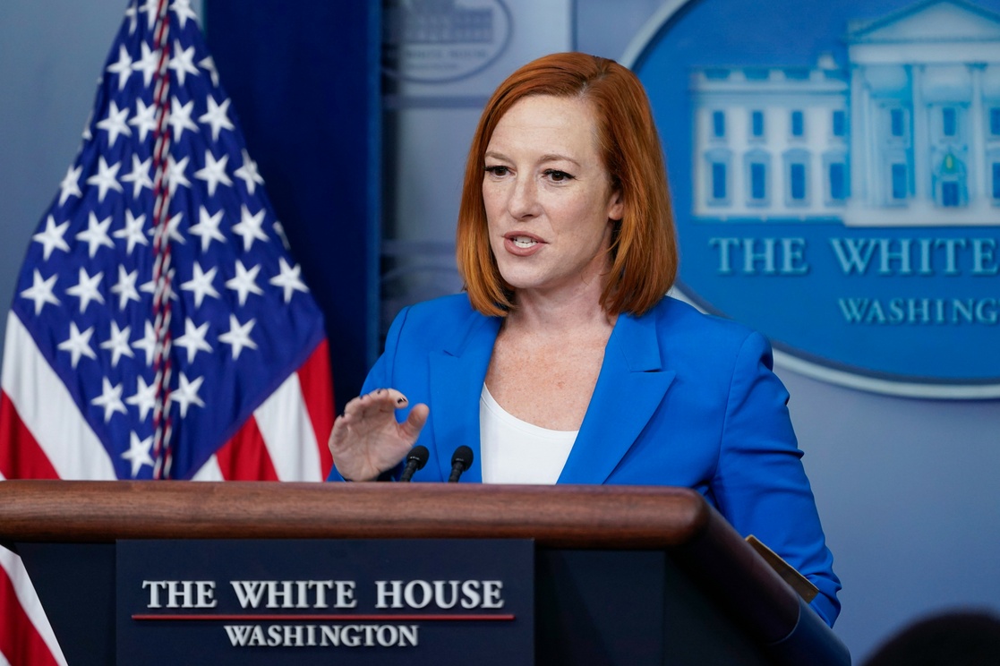 La secretaria de prensa de la Casa Blanca, Jen Psaki, da positivo a COVID-19