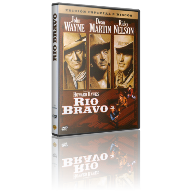 Portada - Río Bravo [E.E.] [DVD9+DVD5Full] [PAL] [Multi] [1959] [Western]