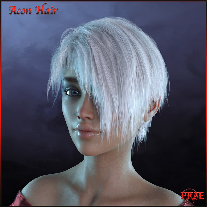 Prae-Aeon Hair For G8 Daz Prae-Aeon Hair For G8 Daz