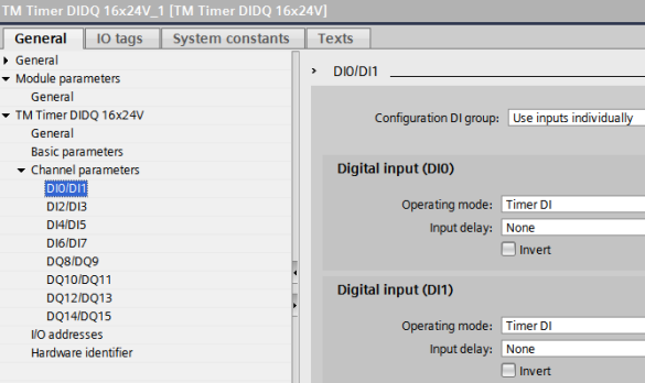 TM Timer DIDQ ET 200MP or ET 200SP configure TM Timer DIDQ ET 200MP or ET 200SP configure