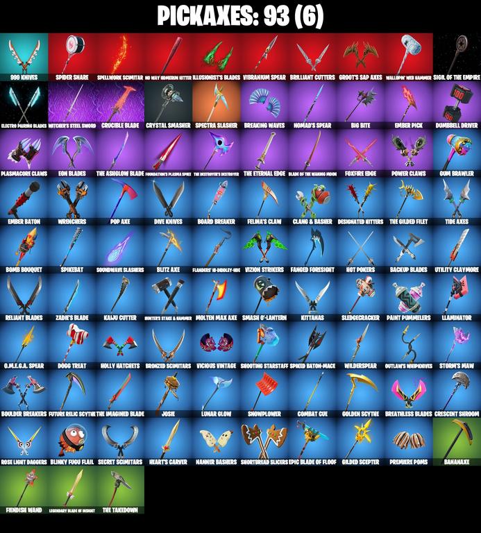 pickaxes comp