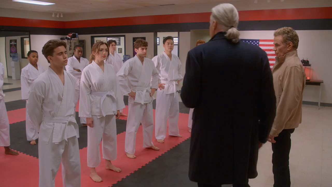 Cobra Kai (2021) Season 4 [Hindi + English] WebRip 480p 720p ESub - Complete Screenshot
