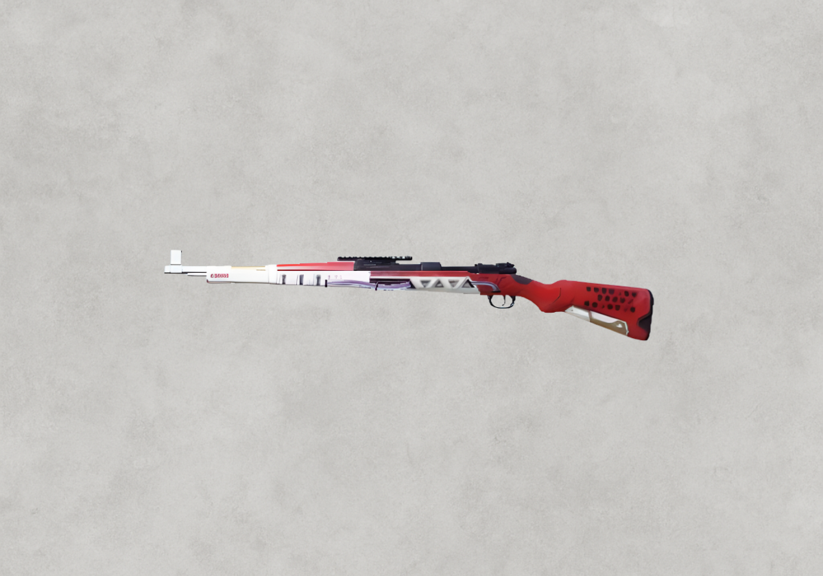 سكن Kar98k Red Armor الدرع الأحمر في ببجي موبايل