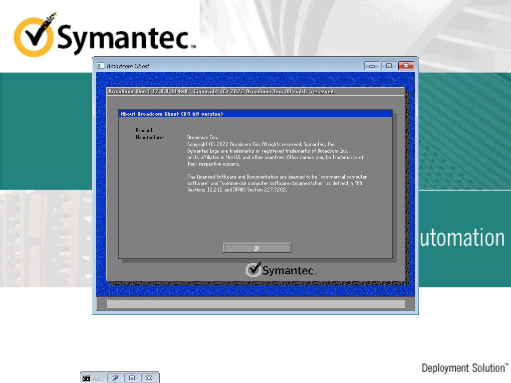 Symantec Ghost 120011499 BootCD