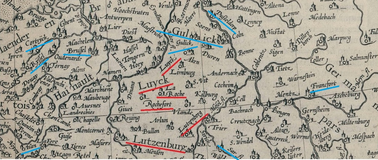 1584г луцк,луценбург,роше,рошфор