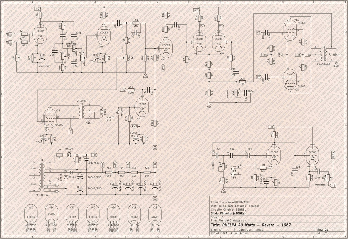 Phelpa 40W reverb White