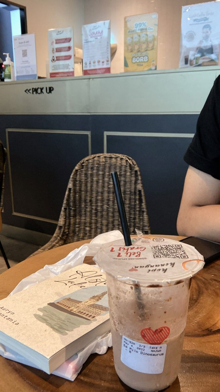 Foto minuman dari pelanggan