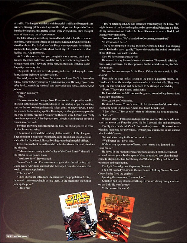 Resisted the effect of Korriban which even after thousands of years could corrupt and twist Jedi