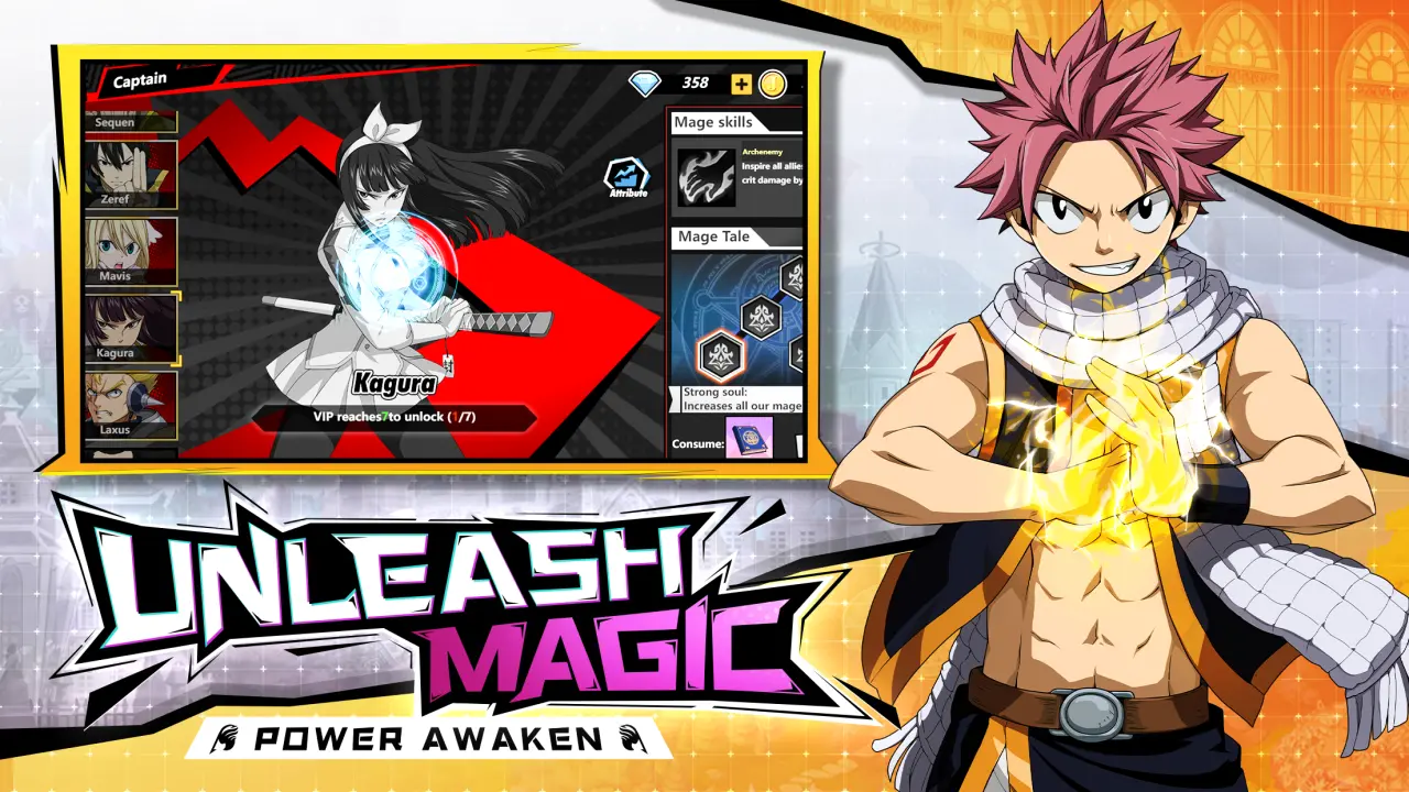 Fairy Tail Power Burning Will APK