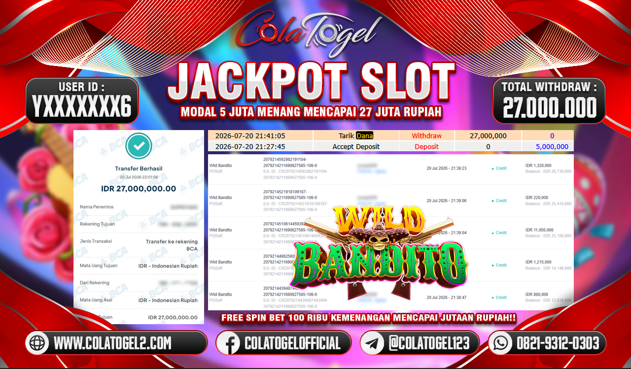 JACKPOT SLOT GACOR!!