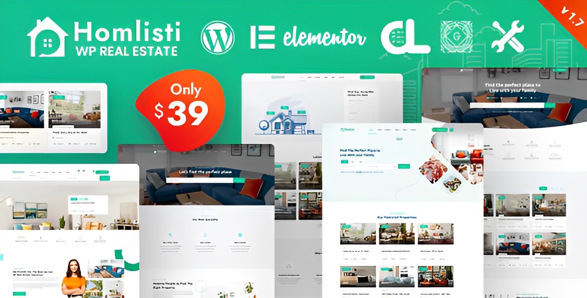 Homlisti – Real Estate WordPress Theme + RTL