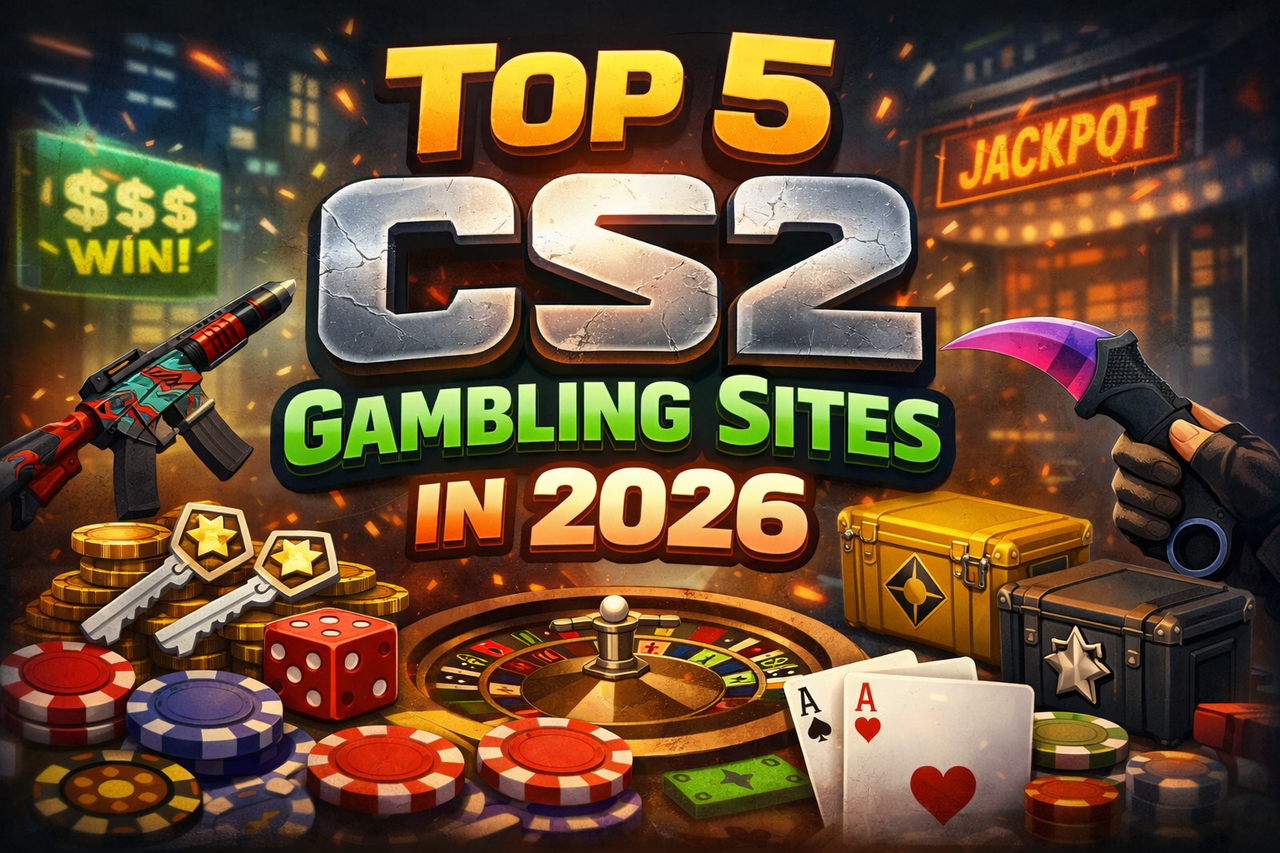 Top 5 CS2 Gambling Sites in 2026 (Ranked & Reviewed)