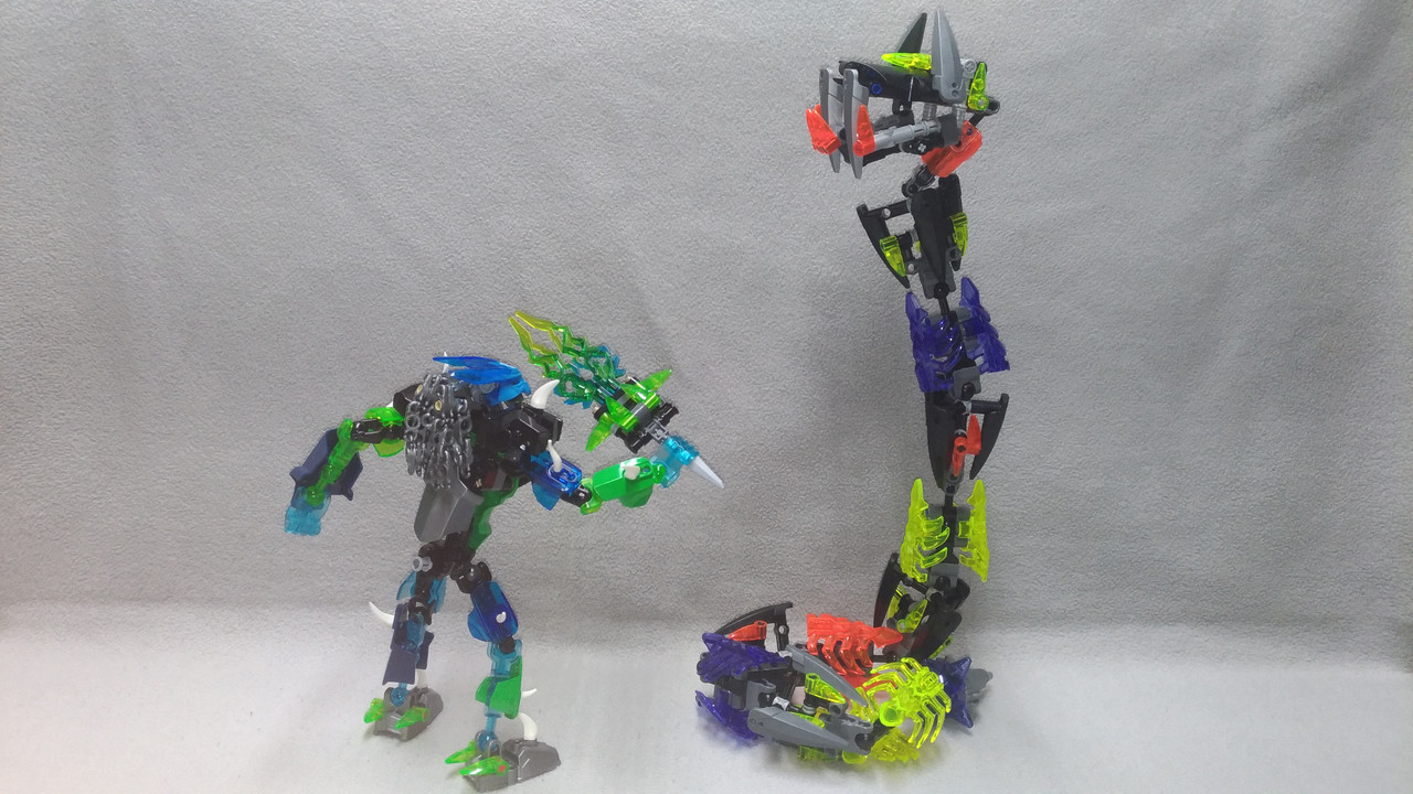 6) Lady Jade vs. The Giant Serpent