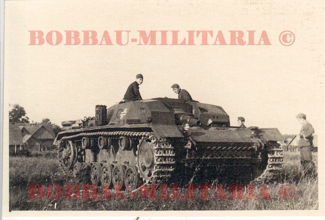 Sturmgeschütz-Abteilung 201 STUG III Front Vormarsch Crew Einsat
