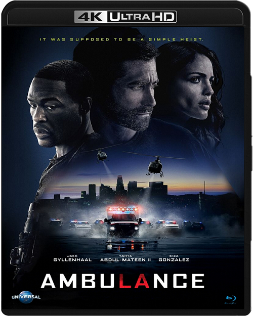 Ambulans / Ambulance (2022) MULTi.REMUX.2160p.UHD.Blu-ray.HDR.HEVC.ATMOS7.1-DENDA / LEKTOR i NAPISY PL