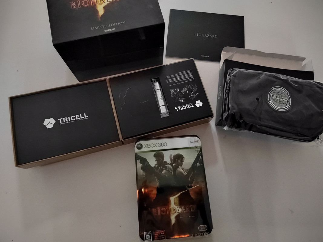 Resident evil 5 limited edition Japan 1 (2)