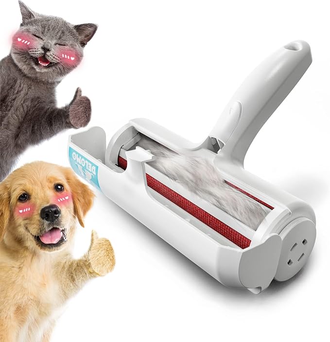 DELOMO Removedor de Pelos de Animais – Rolo Reutilizável
