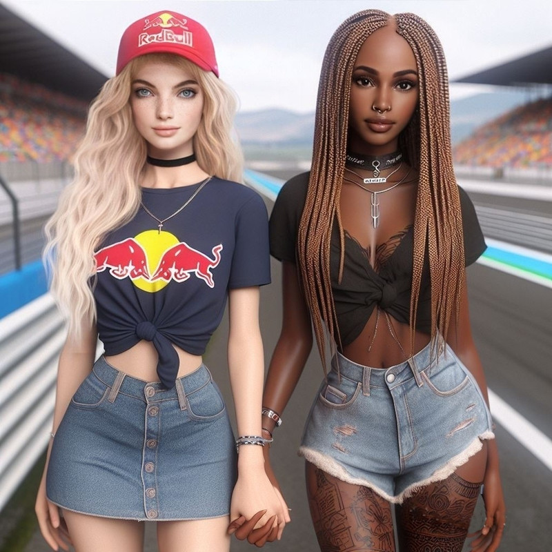 F1 drivers as girls - Chapter 3 - Anonymous - Formula 1 RPF