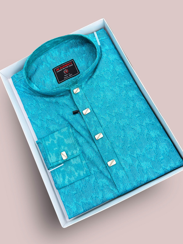 Premium Cotton Print Panjabi